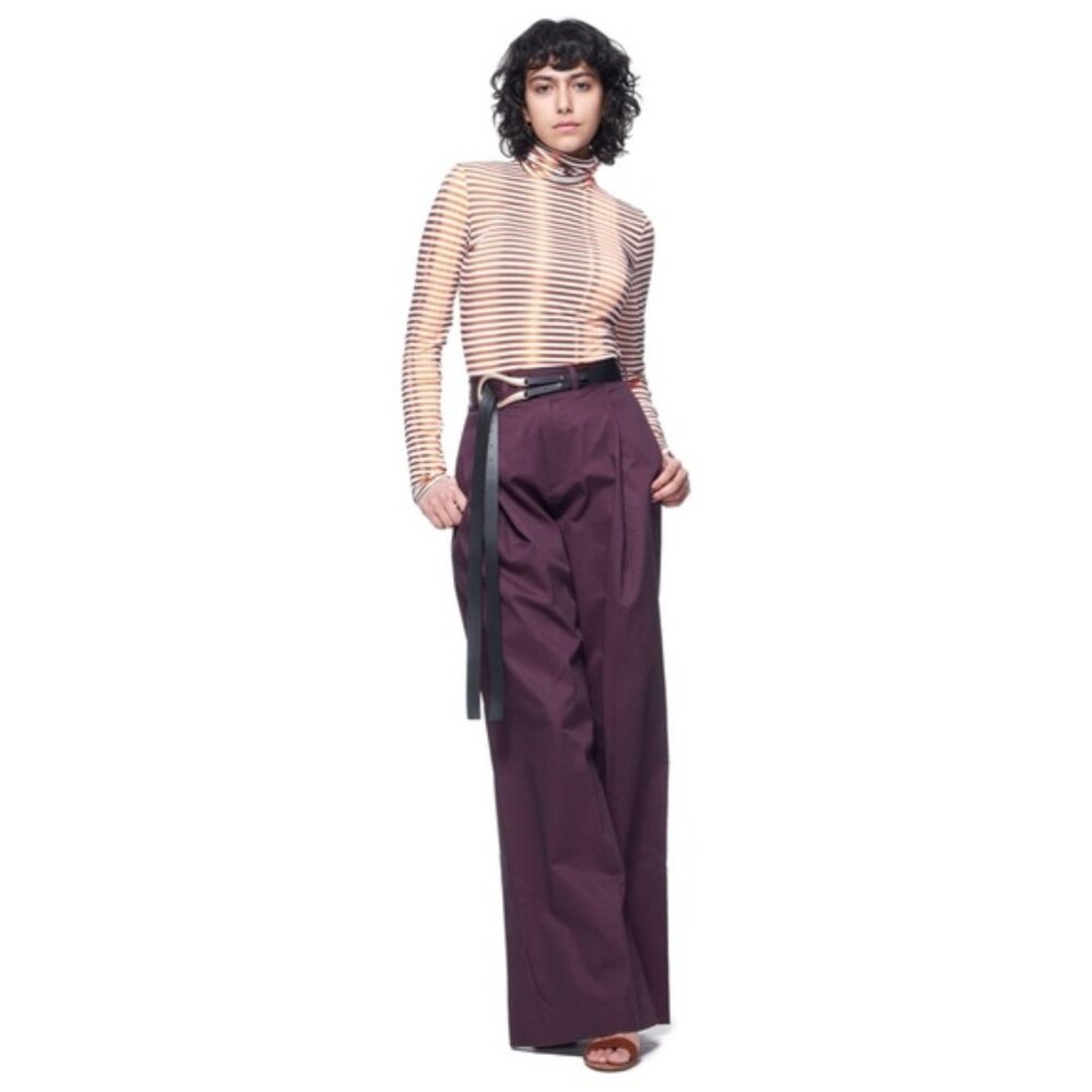 The Kit - Leigh Trouser - Eggplant